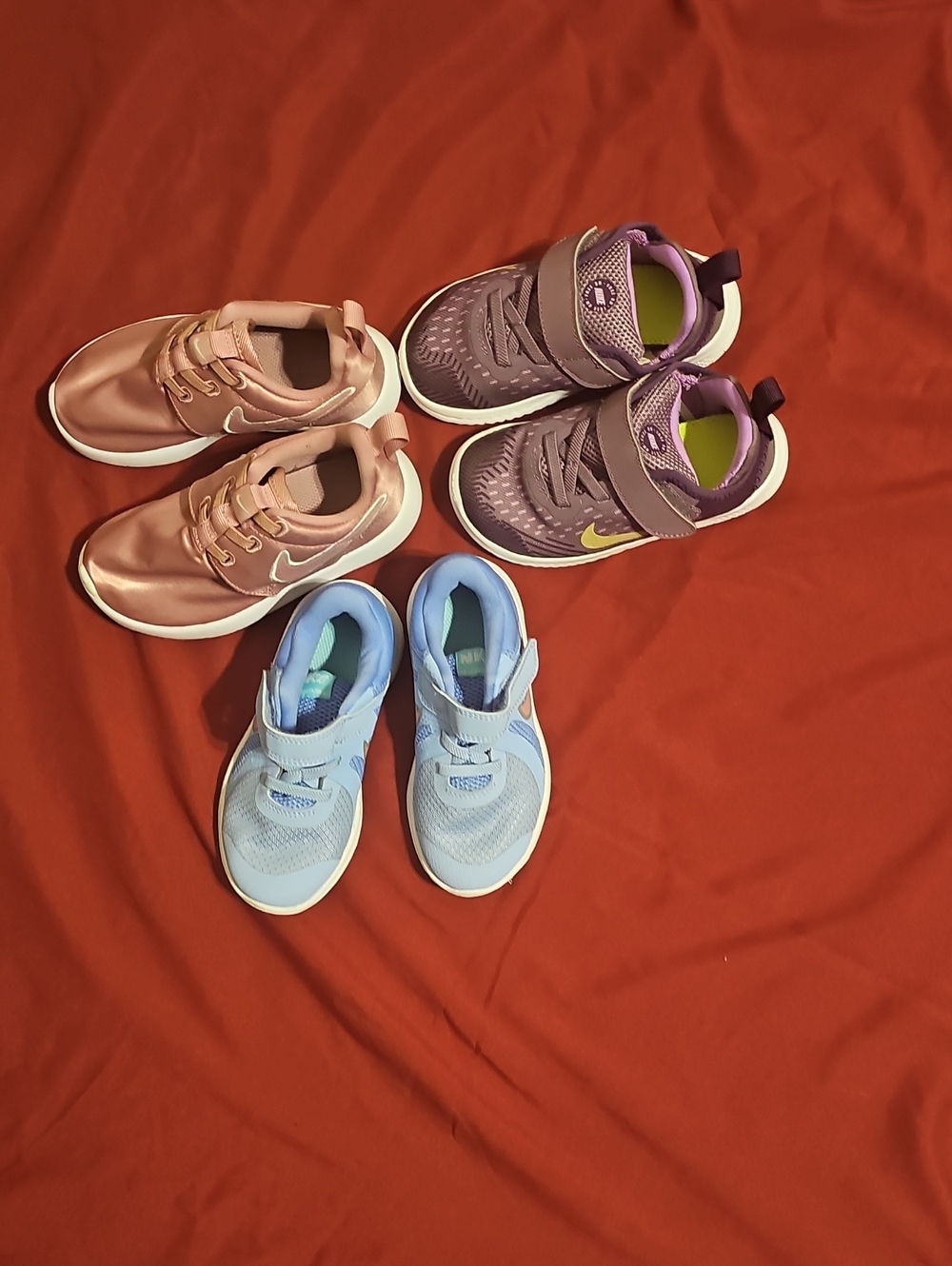 Nike Kids Sneakers - Pink, Purple, Light Blue